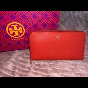 Tory Burch Wallet, Red